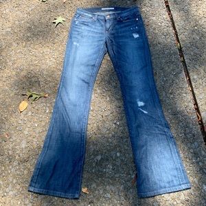 Size 27 Joe’s rocker cut blue jeans